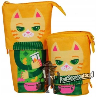 Piórnik saszetka wysuwana COOL GANG KITTY + gratisy HA 2216 0810-CG06P1 Happy Color