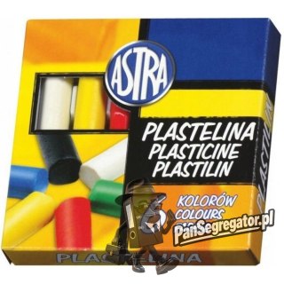 Plastelina szkolna dla dzieci zestaw 6 kolorów 83811905 ASTRA