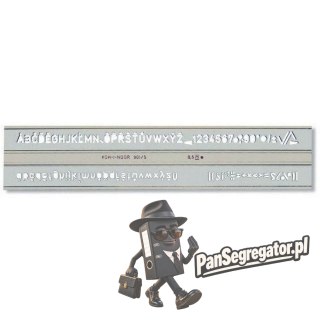 Szablon CYFROWO-LITEROWY 0.5 748006 KOH-I-NOOR