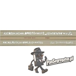 Szablon CYFROWO-LITEROWY 2.0 748014 KOH-I-NOOR