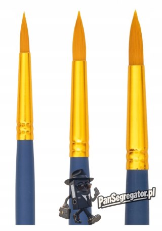 Zestaw pędzli nylonowych ASTRAPEN Art&Hobby 3szt. 315024010