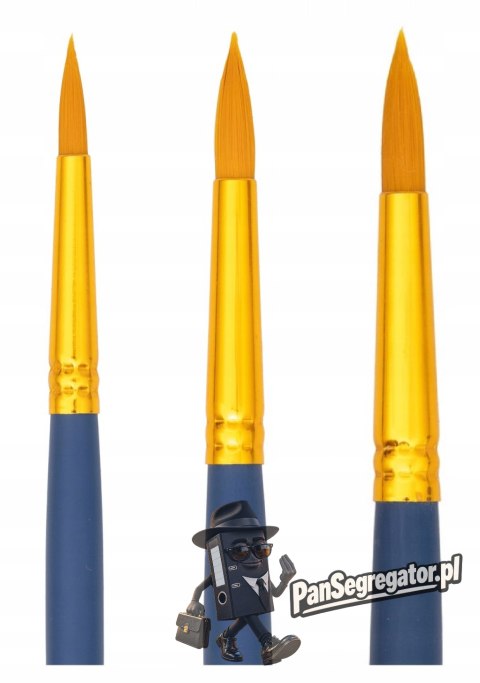 Zestaw pędzli nylonowych ASTRAPEN Art&Hobby 3szt. 315024010