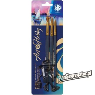 Zestaw pędzli nylonowych ASTRAPEN Art&Hobby 5szt. 315024011