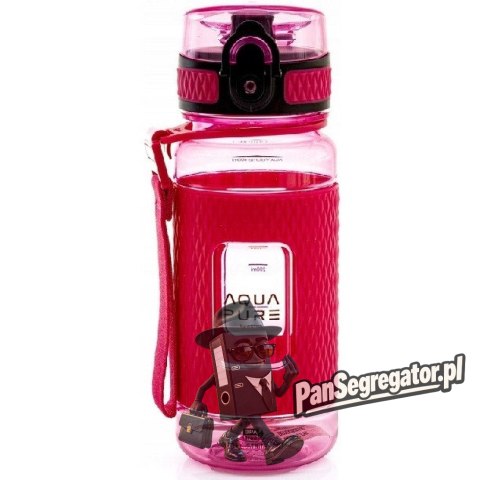 Bidon na wodę AQUA PURE neon pink 400ml 511023007 ASTRA