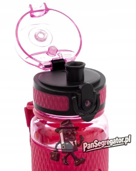 Bidon na wodę AQUA PURE neon pink 400ml 511023007 ASTRA