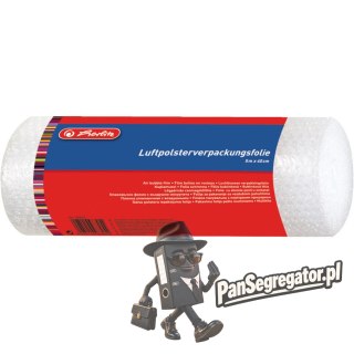 Folia ochronna bąbelkowa w rolce 5m x 40cm 300003479 HERLITZ
