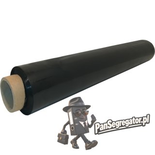 Folia stretch 23mic czarna 150m 1,2kg 250.007