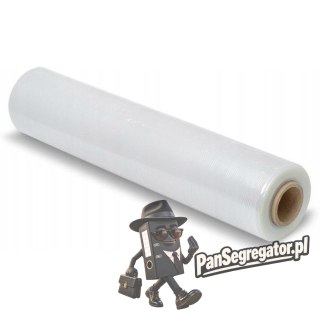 Folia stretch NATUNA 1,5kg 23mic przezroczysta rozciągliwość 170% (około 140m)