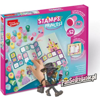 Kolorowe Stempelki Świat Księżniczek Creativ 907072 MAPED