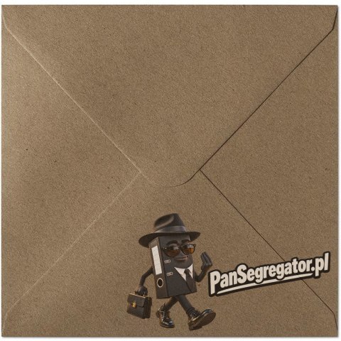 Koperta 160x160mm KRAFT ciemny beż K 120g. (10szt.) 280322 Galeria Papieru
