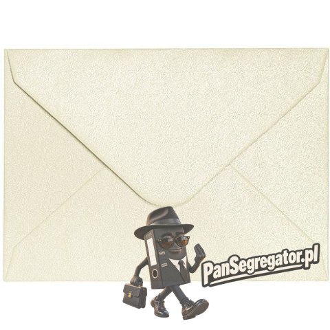 Koperta 70x100 PEARL kremowy 150g (10szt.) 280441 Galeria Papieru