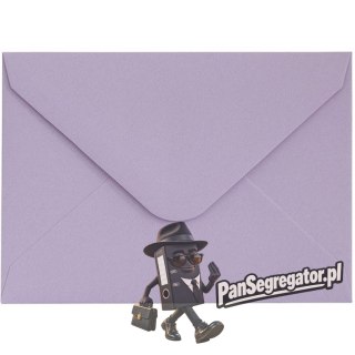 Koperta 70x100 gładki lawendowy satyna 130g/m2(10sztuk) 280434 Galeria Papieru