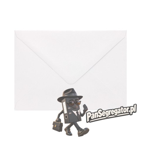 Koperta B6 Gładki biały 150g. (10szt.) 280891 Galeria Papieru