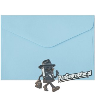 Koperta B6 Gładki niebieski 130g. (10szt.) 280828 Galeria Papieru