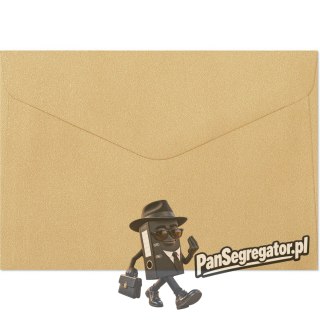 Koperta B6 Pearl złoty K 150g (10szt.) 280888 Galeria Papieru