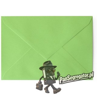 Koperta B6 gładki zielony K 150g.(10szt.) 280851 Galeria Papieru