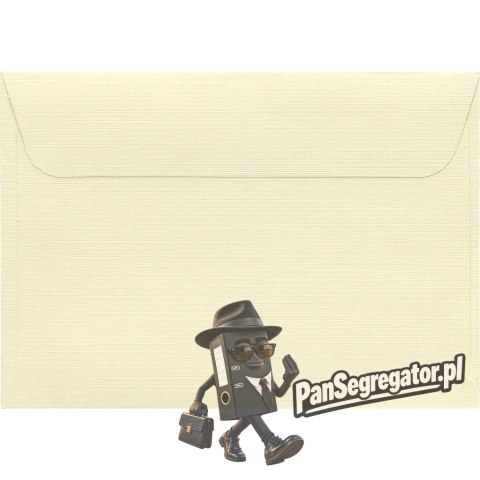 Koperta B7 HOLLAND kremowa P 120g. (10szt.) 280521 Galeria Papieru
