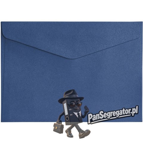 Koperta C5 Pearl granatowy (10szt.) 280655 Galeria Papieru