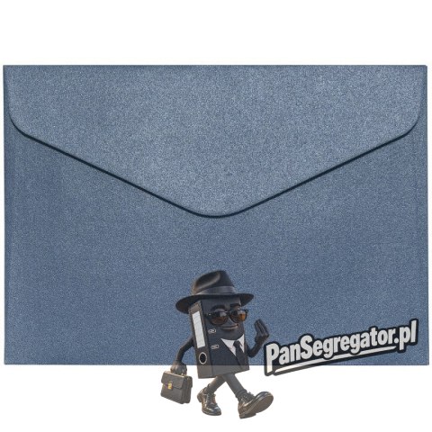 Koperta C6 Pearl granatowa K 150g. (10szt.) 280255 Galeria Papieru