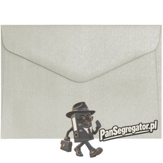 Koperta C6 Pearl jasno srebrna K 150g. (10szt.) 280240 Galeria Papieru