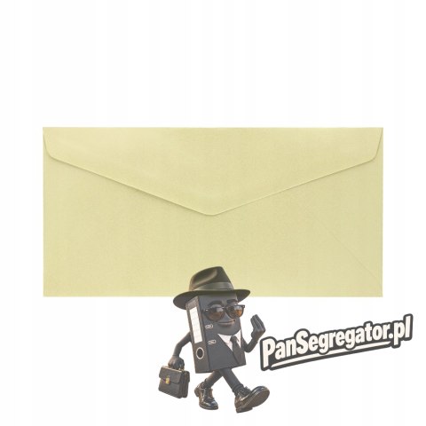 Koperta DL MILLENIUM kremowy 120g. (10szt.) 280127 Galeria Papieru