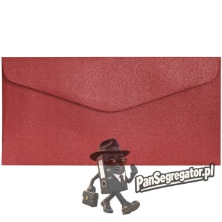 Koperta DL Pearl czerwony K 150g (10szt.) 280138 Galeria Papieru
