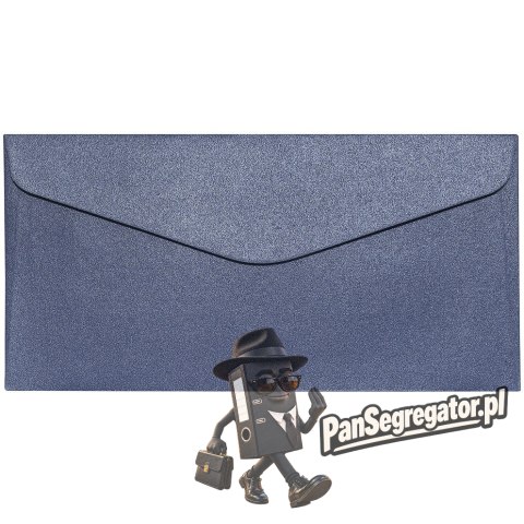 Koperta DL Pearl granatowa K 150g (10szt. ) 280155 Galeria Papieru