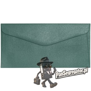 Koperta DL Pearl zielony K (10szt.) 150g 280144 Galeria Papieru