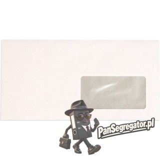 Koperta DL SK biała okno Prawe samoklejące (50szt.) NC 11221200/50