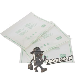 Koperta kurierska/przylga C5 (500szt) ekologiczna papierowa etikkC5aogreen EMERSON