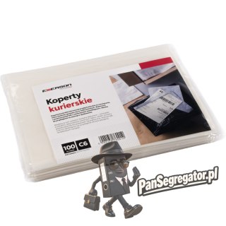 Koperta kurierska/przylga C6 (100szt) 175x132mm ikk175132p100 EMERSON