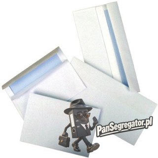 Koperty C6 SK białe 75g okno prawe 45x90mm (1000szt.) NC samoklejące 11021200