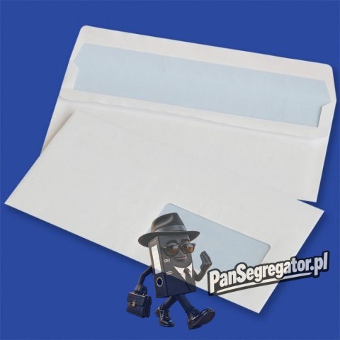 Koperty DL SK białe okno prawe 45x90 mm samoklejące 75g. (1000szt.) NC 112212007/11221200