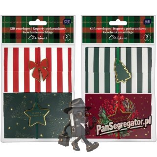 Koperty podrunkowe z gumką 2szt. Christmas INTERDRUK