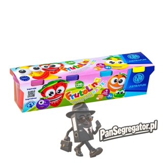 Masa plastyczna FRUTOLINA pastelowa zestaw 4 sztuk x 100g 336122013 ASTRA