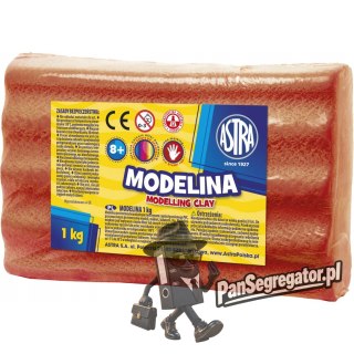 Modelina termoutwardzalna 1kg czerwona 304111009 ASTRA