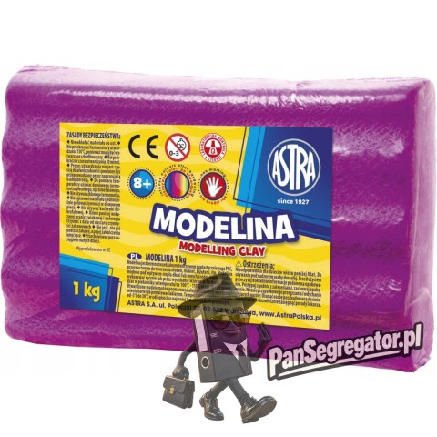 Modelina termoutwardzalna 1kg różowa 304111004 ASTRA