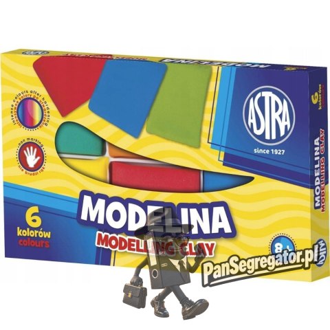 Modelina termoutwardzalna zestaw 6 kolorów 83911901 ASTRA