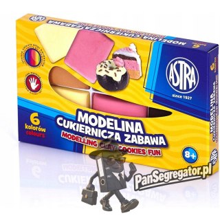 Modelina termoutwardzalna zestaw 6 kolorów CUKIERNICZA ZABAWA 304114001 ASTRA