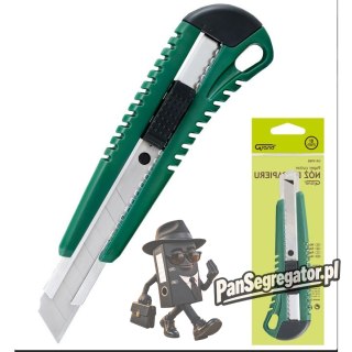 Nóż do papieru 18mm z blokadą i prowadnicą GR-9988 130-1190 GRAND