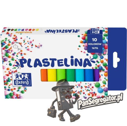 Plastelina 10 kolorów 400167087 OXFORD