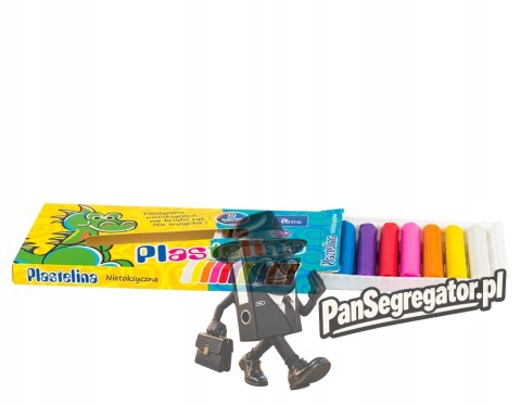 Plastelina 12kol.15g KP001-D TETIS