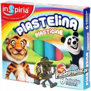 Plastelina 6 kolorów 0463-0001-99 Panta Plast