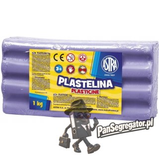 Plastelina Astra 1 kg jasno fioletowa 303111011