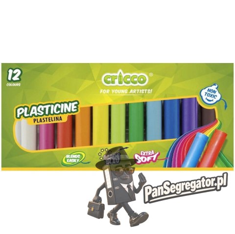 Plastelina CRICCO 12kolorów CR370K12