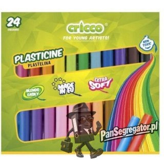 Plastelina CRICCO 24kolory CR370K24
