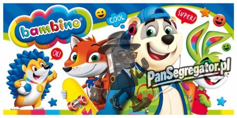 Plastelina dla dzieci Zestaw 24 kolory + Podkładka do prac plastycznych BAMBINO St.Majewski