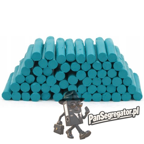 Plastelina w laseczkach MONA 1 kg turkusowa 4254 St.Majewski