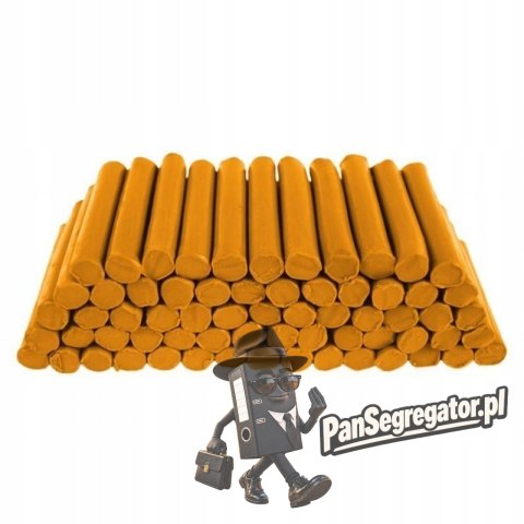 Plastelina w laseczkach MONA 1 kg ugier pomarańczowa 4216 St.Majewski