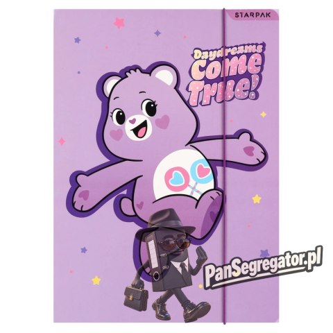 Teczka z gumką A4 CARE BEARS mix 583296 STARPAK